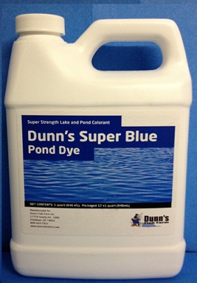 Dunn's Super Blue Pond Dye - DSBPD - POND DYES Dunn's Super Blue Pond Dye
